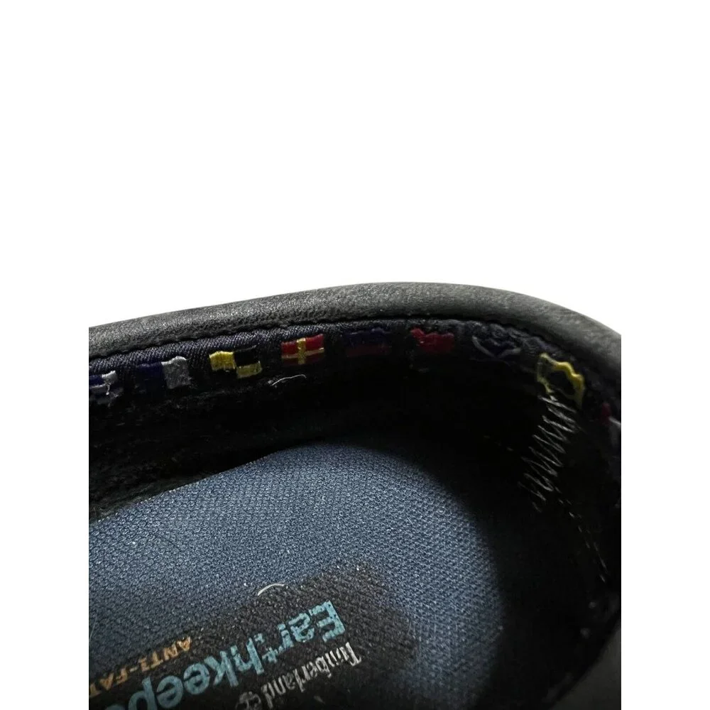 Timberland Earthkeepers Dark Gray Leather Moccasin Deck Shoes Size‎ 7.5 M
